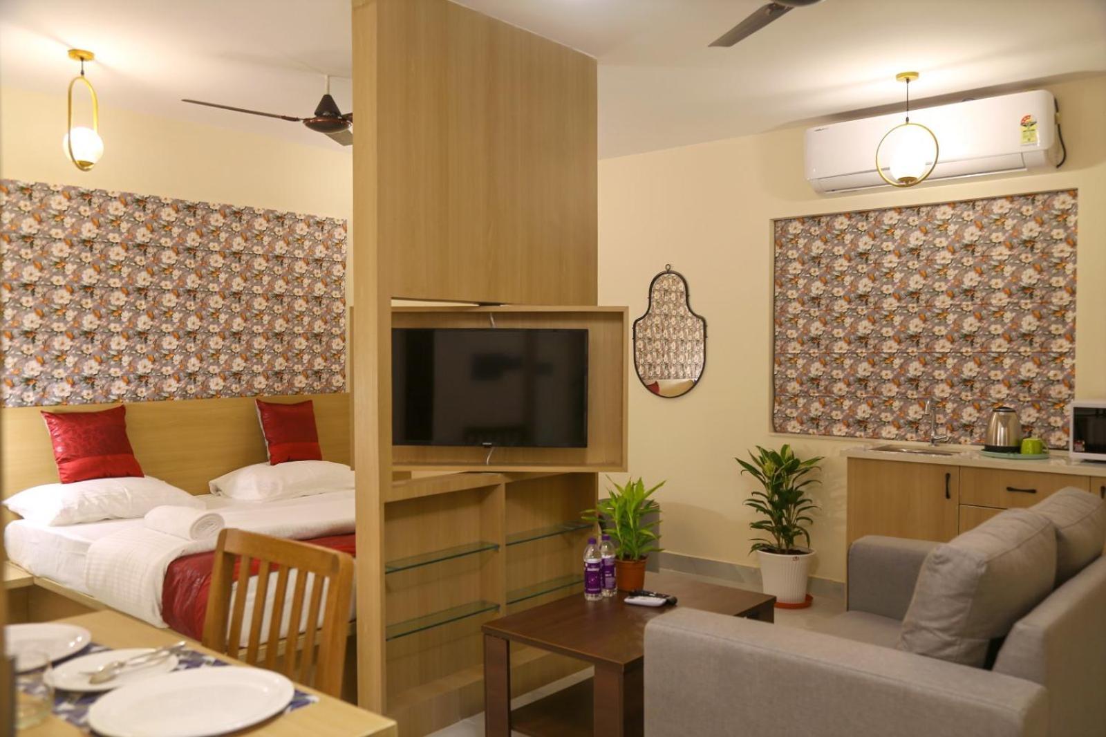Lumis Studio Apartment Hyderabad Esterno foto